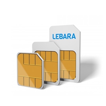 SIM-kort - Lebara (Inkl. 10,- taletid)